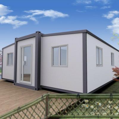 China Zontop  Luxury 40 Feet Stackable Flat Pack Expandable Fabricated House Container Folding Prefab Container House for sale