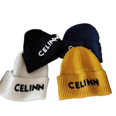 China breathable & New Arrival Custom Fashion High Quality Wholesale Logo Waterproof Embroidered Winter Knitted Beanie Hat For Adult for sale