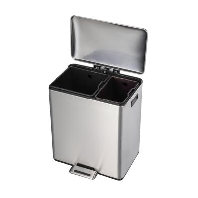 China Wholesale China Stainless Steel House Sustainable Waste Bin Mini Garbage Cans for sale