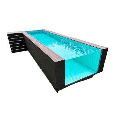 China Family Swimming Pool Outdoor Fiberglass Inground Pool for Customer's Requirements for sale