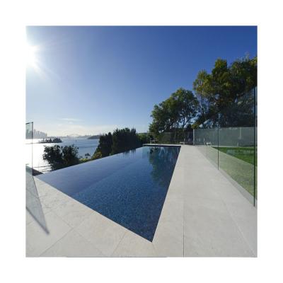 China Acrylic Swimming Pool AUPOOL Garden Backyard Endless Long Swim Spa with Cover and Heater for sale