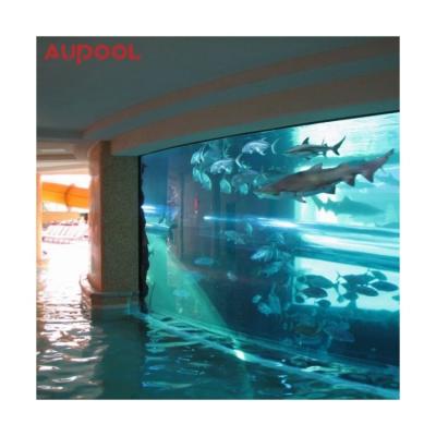 China 100Mm Thick Acrylic Swimming Pool Wall Easy Install Plastic Sheets for Clear Glass for sale