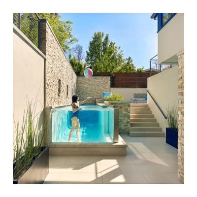 China Transform Your Pool Area with AUPOOL Acrylic Panel Swimming Pool and Above Ground Pool for sale