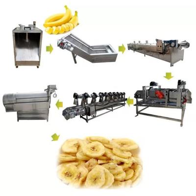 China Hot sale banana chips making machine plantain chips equipment line for sale