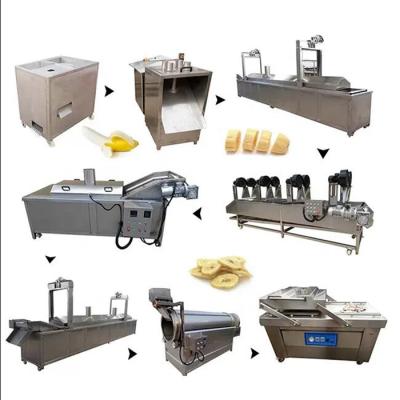 Κίνα 100kg/h complete plant to make plantain chips green banana chips machine προς πώληση