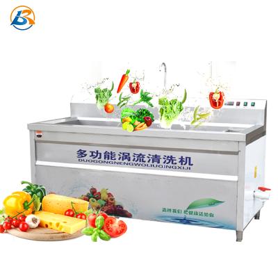 China Energy Saving Automatic Fruit Vegetable Cleaning Machine Potato Carrot Washing Machine And Equipment for sale