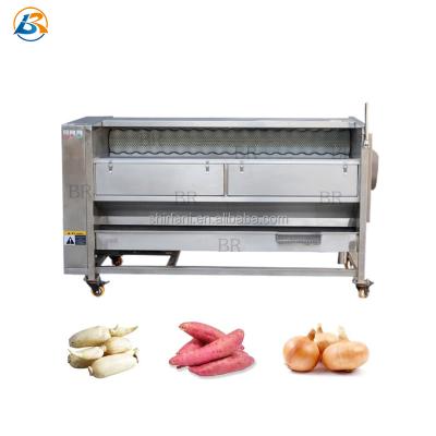 Κίνα Industrial Potato Taro Cassava Carrot Coconut Washing Peeling Machine προς πώληση