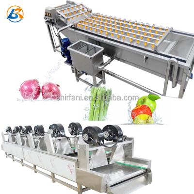 China Industrial Fresh Vegetable Fruits Cleaning Drying Processing Machinery Dry Dates Washing Machine For Sale for sale