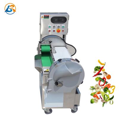 China Automatic multifunctional vegetable fruit cutting machine small potato cucumber tomato cutter equipment cheap price for sale for sale