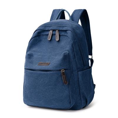 China Wholesale Anti-theft Wholesale High Quality Clear Canvas School Backpack Girls Handbag Initial Increasing Bag For Women Men for sale