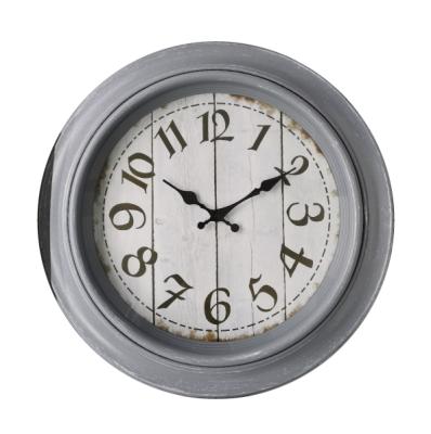 China American style 20 inch retro design antique plastic wall clock quartz for home decor for sale