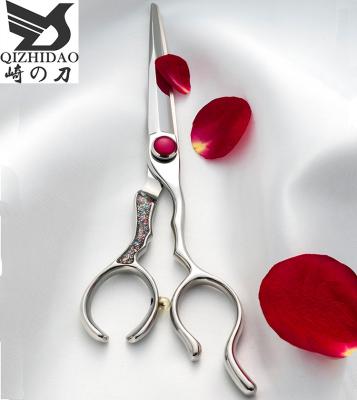 China Luxury Straight Hair Scissors 440c Stainless Steel Hair Salon Scissors for sale