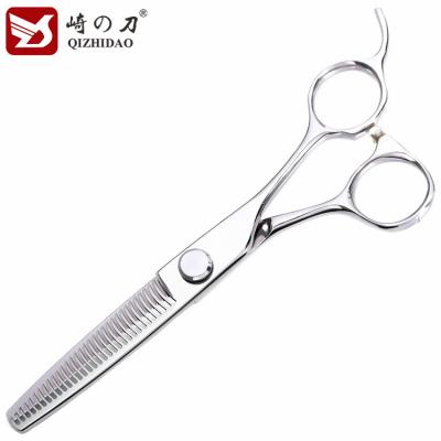 China Hot Sale Professional Cutting Thinning Barber Shears Hair Thinning Scissors Barber Scissors Texture for sale