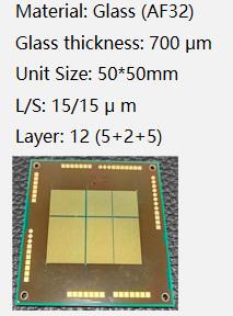 China 12 lagen ABF additief lamineerproces-12L 700μM Glasdikte Te koop