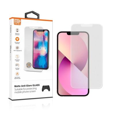 China Mobile phone customized high quality matte anti-glare tempered glass screen protector for iPhone X /xr/13/ 12 pro /12 max for sale