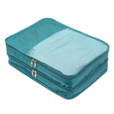 China Fashion Clothes Foldable Nylon Storage Bag Travel Ensures Matching Baggage Bag Luggage Packing Cubes for sale