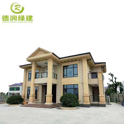 China China Factory Easy Installation Prefab Villa Luxury Modular Light Steel Villa Light Steel House Steel House Prefab Villa for sale