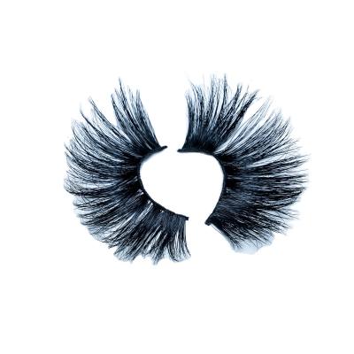 China Double Layer 3D / Light Weight Tapered Mink Lashes Wholesale 3d Mink Eyelashes Good Quality Custom Lashes for sale