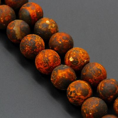 China Wholesale Stone Rust Loose Stone Moss Agate For DIY Jewelry Making MS160 for sale