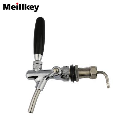 China Sustainable Flow Control Beer Tap Chrome Color Plated Sustainable, Stocked for sale