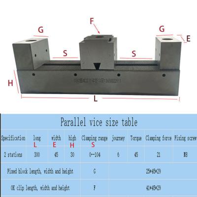 China Factory Supply Factory Direct Precise Multi Tool Vise Side by Side Correct Vise for CNC Machine for sale