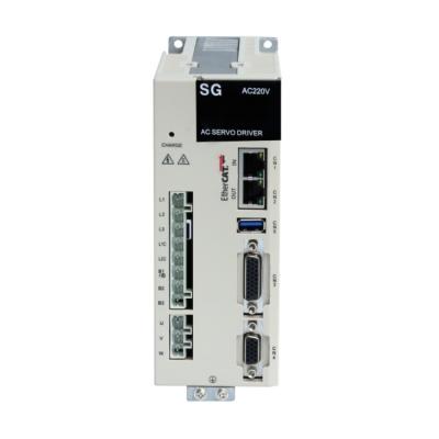 China Easy Operated EtherCAT Speed Control Torque Control 400W 220V AC Servo Drive SG-AS15EM for sale