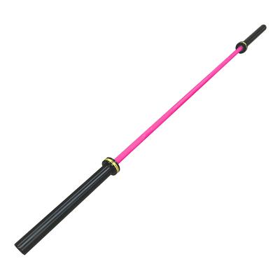 China Competition Weightlifting Barbell Steel Bar 15kg 20kg Cerakote for sale