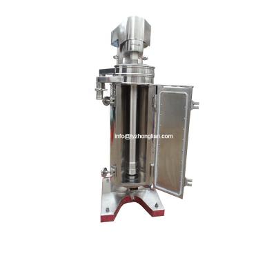 China industrial centrifuge price GF105 solid liquid separating tubular separator coconut oil centrifuge machine for sale