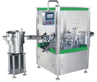 China Siemens Touch Screen 100ml Automatic 4-Head Capping Filling Machine for Men Perfume for sale