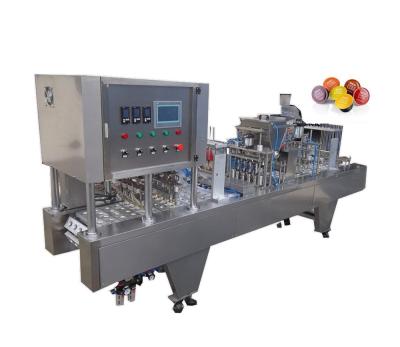 China 2000 KG Capacity Cup Water Juice Yogurt Filling And Sealing Machine with and Performance for sale