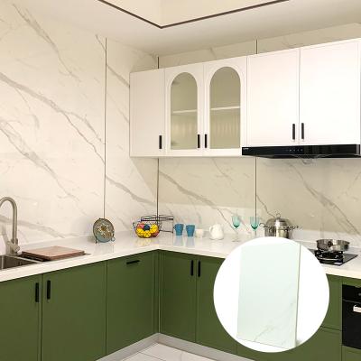 China Modern Custom Eco-Friendly Indoor Marble Grain Compound Laminated Wpc Wall Panels for sale