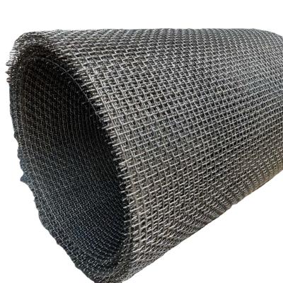 China Plain Weave Stainless Steel Crimped Woven Wire Mesh for sale