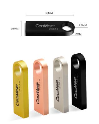 China Hot Selling CeaMere Metal Usb Disk 4gb 8gb 16gb Usb Stick 32gb 64gb 128gb 256g for sale