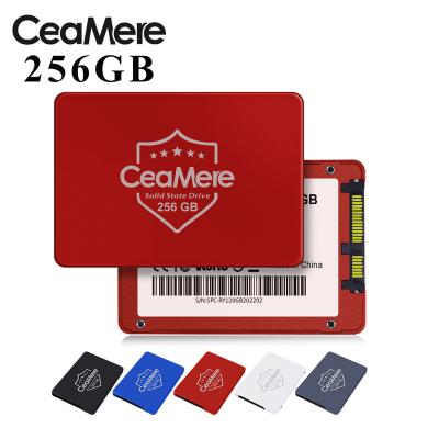 China Colorful SSD CeaMere 2.5Inch SATA Disk 256GB SSD SATA Write Speed ​​500MB/s~600MB/s SATA SSD Hard Drives For Laptop Computer for sale