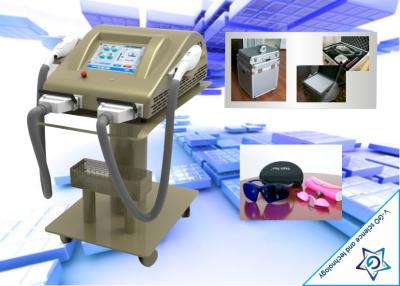 China Protalbe IPL SHR Hair Removal Machine / Facial Tightening Devices With Trolley for sale