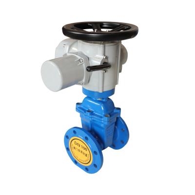 China General Electric Non-Rising Electric Soft Gate Valve Seal Stem Gate Valve Seal Gate Valve for sale