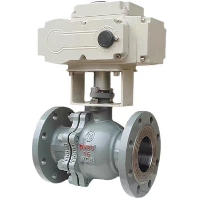 China Flange Stainless Steel General Electric Ball Valve, Steam Ball Valve, Electric Control Valve for sale