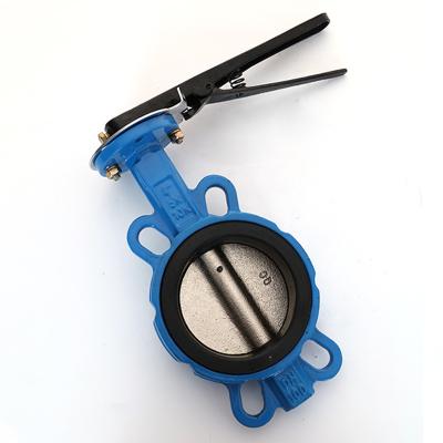 China Stainless Steel General Handle Seal Butterfly Valve Soft Industrial Manual Butterfly Valve for sale