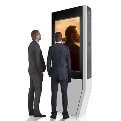 China Android SDK Digital Signage Floor Standing LCD Player Outdoor Advertising Screen for sale