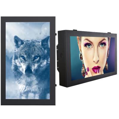 China 43 Inch Outdoor Waterproof Wall Mounted LCD Monitor Advertising Display Screen Digital Signage for sale