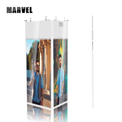 China Retail Store VCR Indoor Double Sided Screen Digital Signage Highlight LCD Window Advertise Display for sale