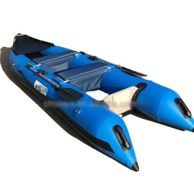 China PVC Factory Wholesale Price Aluminum Alloy Panel Mini Inflatable Rubber Boat For Fishing for sale