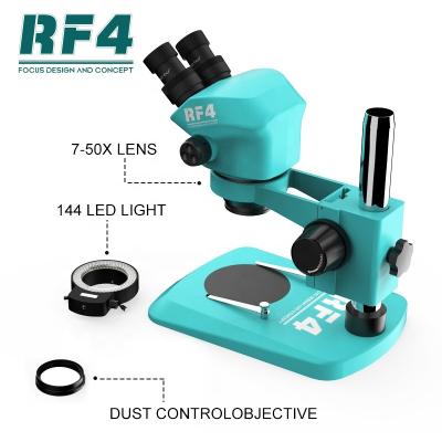 China High Quality Working Microscope RF-7050 Synchronous Focusing Stereo Trinocular Wholesale Mobile Repair Zoom RF4 Mobile Repair for sale