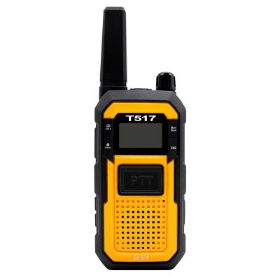 China Chierda T517 Big Double PTT Engineering Rugged IP67 Dustproof And Waterproof Suspended Walkie Talkie Radio for sale