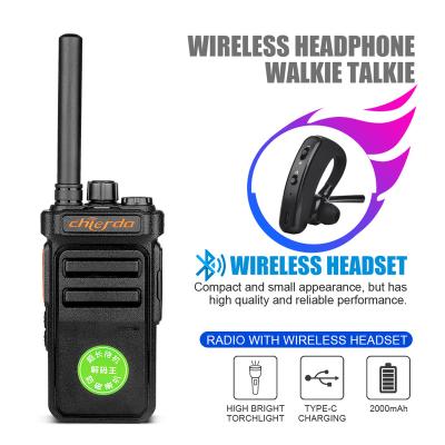 Китай Chierda CD-101Plus OEM ODM USB Handheld 2 KM Range Wireless PTT UHF Two Way Radio Price VHF Walkie Talkie продается