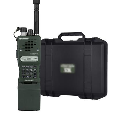 China Dual Band Ham Military Two Way Radio IP67 Security Walkie Talkie Police Arm PRC-152A for sale