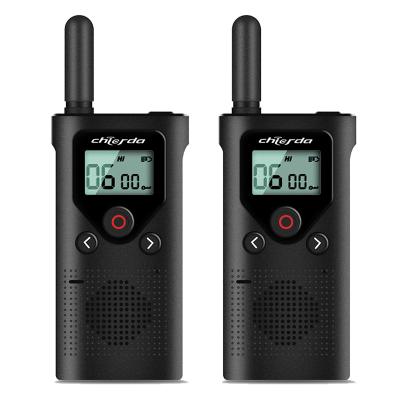 China Chierda CD18P The New Listing Mini Two Way Waky Talky Office Rechargeable Camouflage Pmr 446 Radio Walkie Talkie en venta