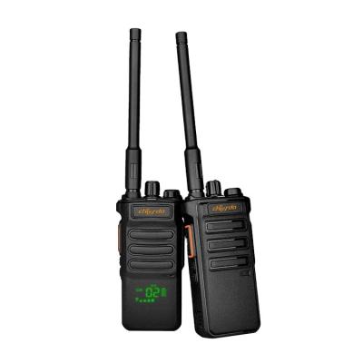 China New 10 Watt Long Standby Time Range Handheld Torch Light Two Way Radio UHF VHF Wireless Copy Function Walkie Talkie à venda