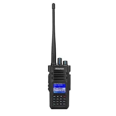 China 10w HD1 UHF VHF Long Range Two Way Radio DMR Dual Band GPS Walkie Talkie en venta