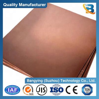 China Copper Sheet 0.1-30mm 99.99% Pure Copper Plate Samples US 6/kg Per Kg Request Samples for sale